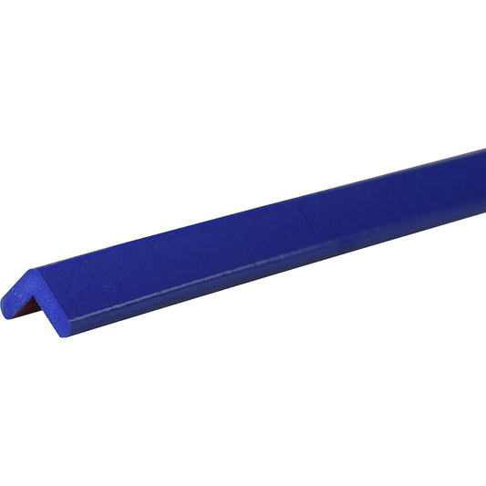 Knuffi® corner protection, type E, 1 m piece, blue.