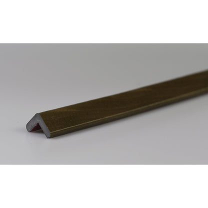 Knuffi® corner protection, type E, 1 m piece, khaki.