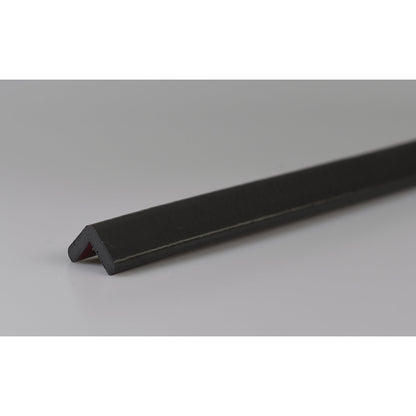 Knuffi® corner protection, type E, 1 m piece, charcoal.