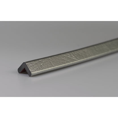 Knuffi® corner protection, type E, 1 m piece, silver.