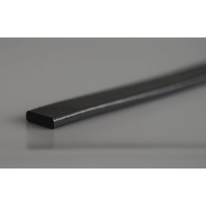 Knuffi® corner protection, type E, 1 m piece, black, magnetic.