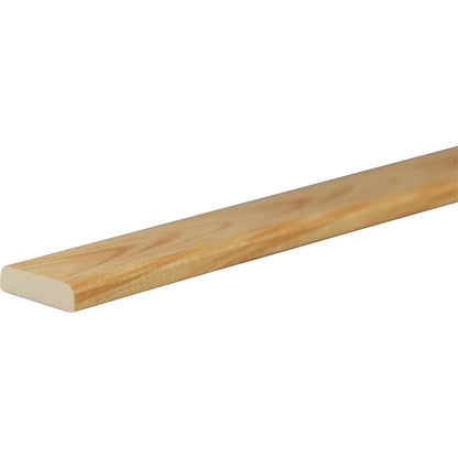 Knuffi® surface protection, type F, 1 m piece, natural wood finish.