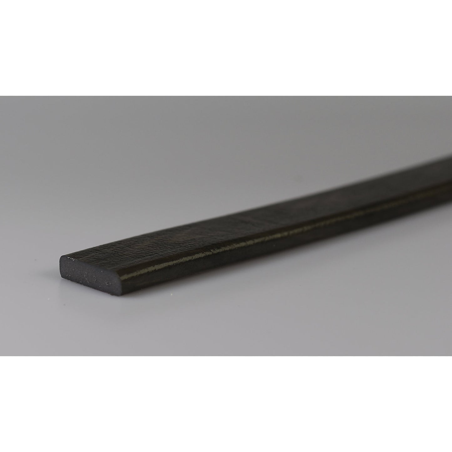 Knuffi® surface protection, type F, 1 m piece, dark wood finish.