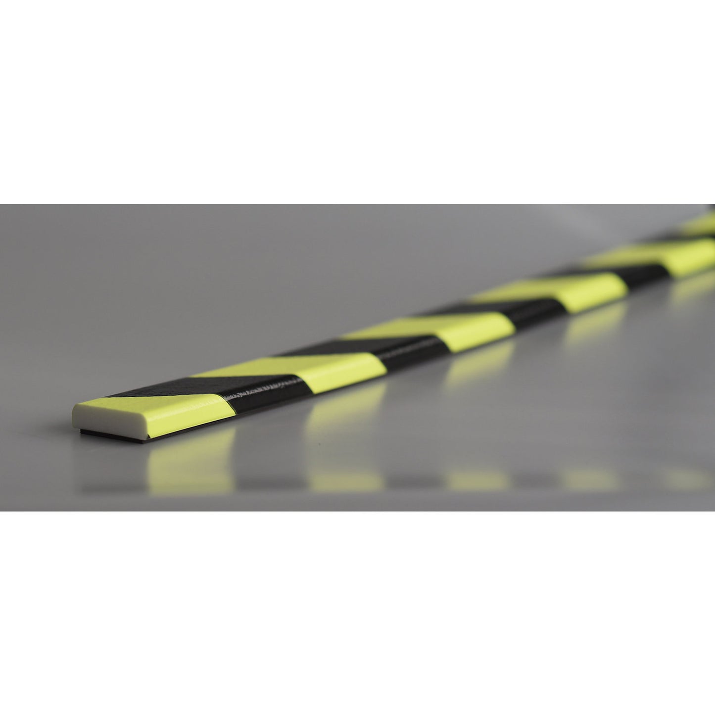 Knuffi® surface protection, type F, 1 m piece, black / fluorescent, magnetic.