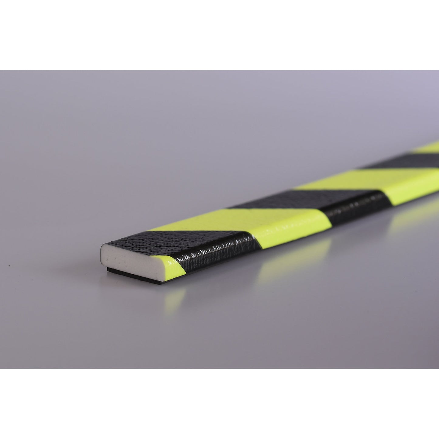 Knuffi® surface protection, type F, 1 m piece, black / fluorescent, magnetic.