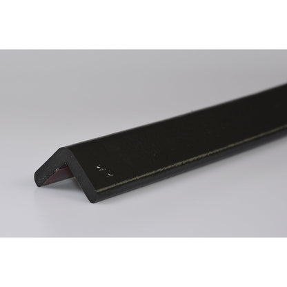 Knuffi® corner protection, type H, 1 m piece, black.