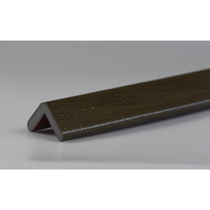 Knuffi® corner protection, type H, 1 m piece, khaki.