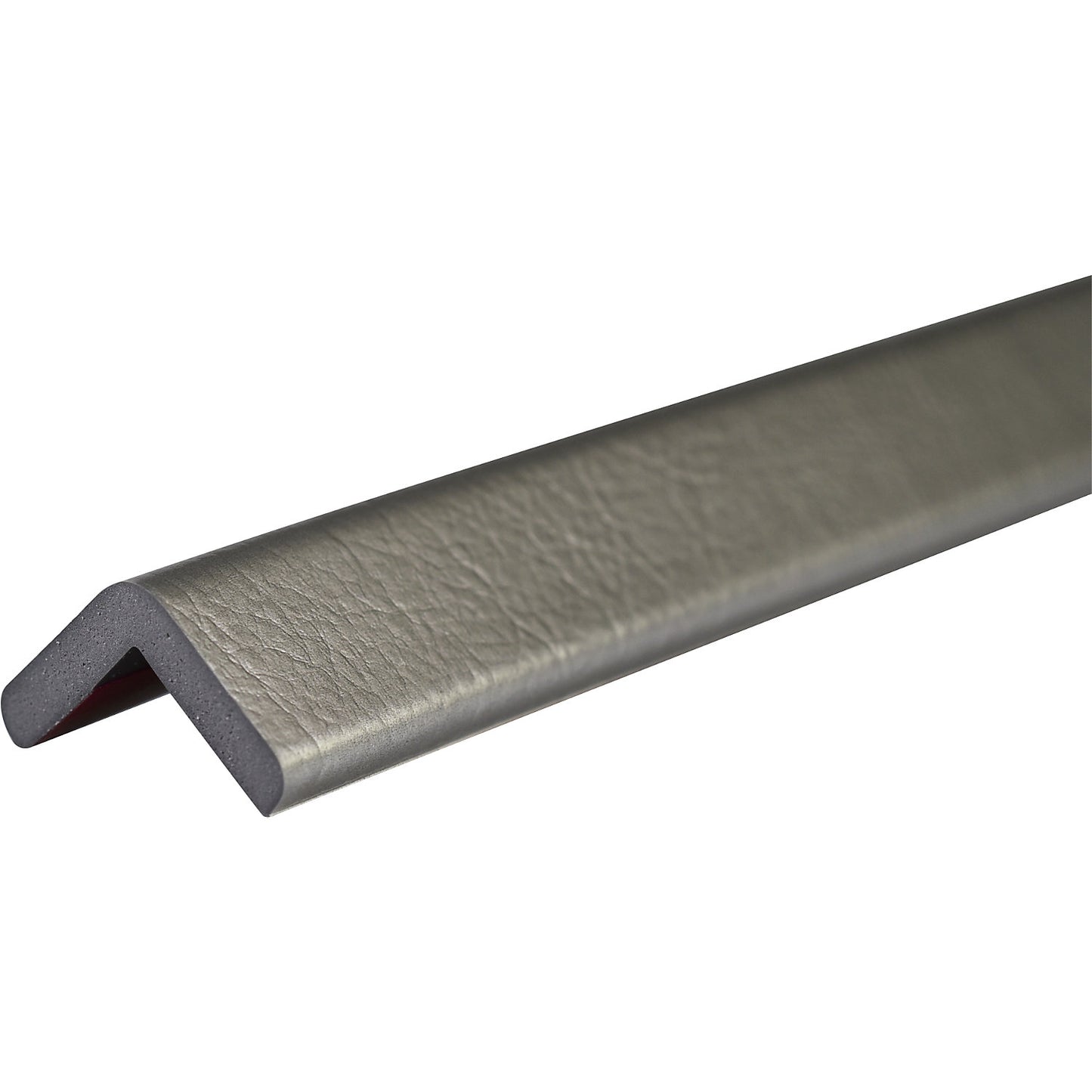 Knuffi® corner protection, type H, 1 m piece, silver.