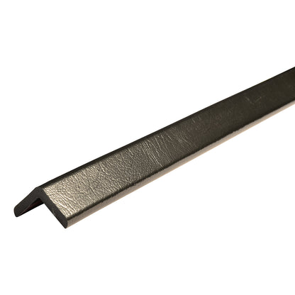 Knuffi® corner protection, type H+, 1 m piece, black.
