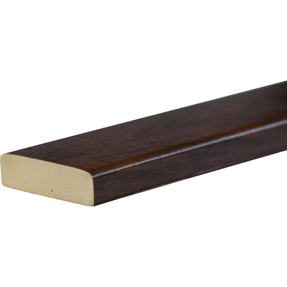 Knuffi® surface protection, type S, 1 m piece, cherry wood finish.