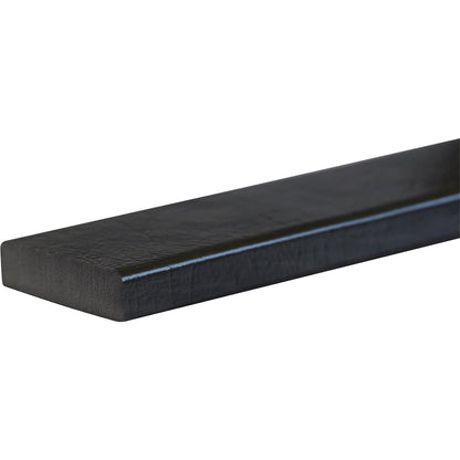 Knuffi® surface protection, type S, 1 m piece, dark wood finish.