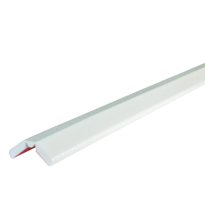 Knuffi® corner protection, type W, 1 m piece, white.
