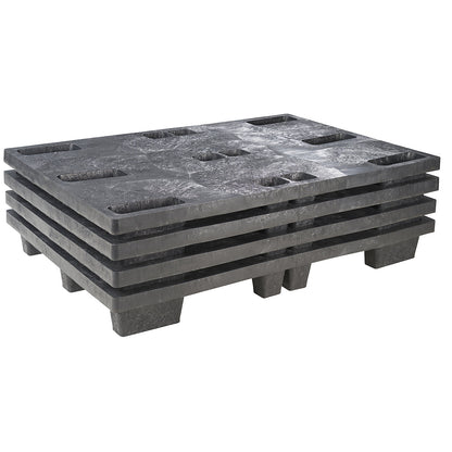 Euro stacking pallet, LxW 1200 x 800 mm, closed, 1+ items.