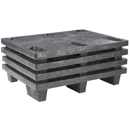 Half pallet, LxW 800 x 600 mm, 1+ items.