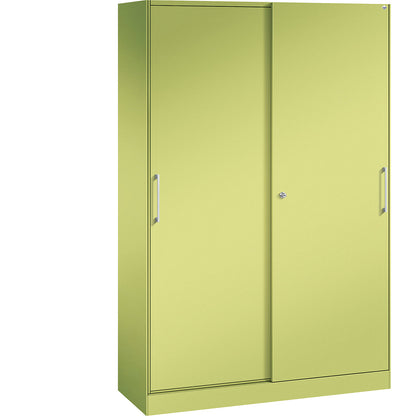 ASISTO sliding door cupboard, height 1980 mm, width 1200 mm, viridian green/viridian green.