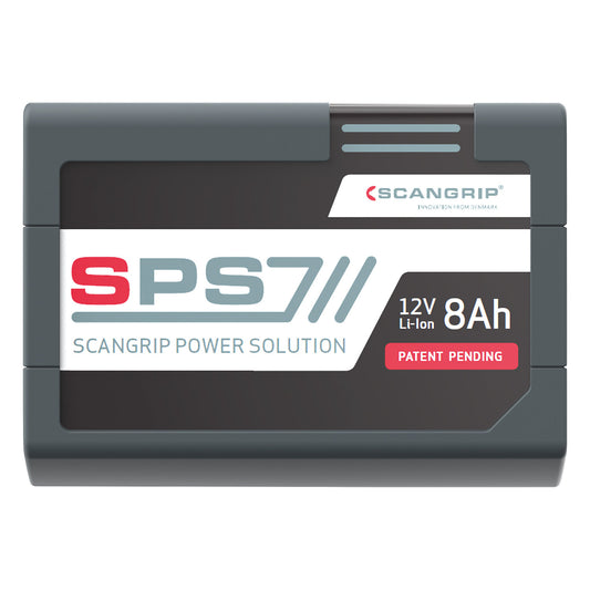 Spare rechargeable battery for SCANGRIP NOVA SPS, 8000 mAh Li-ion, for NOVA SPS 8 Ah.