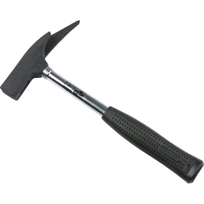 Set of roofing hammers with fibreglass handle, with tubular steel handle, 5 parts in cardboard box.
