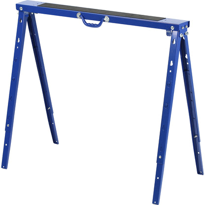 Steel working platforms, height adjustable, pack of 2, height adjustable 600 - 1000 mm.
