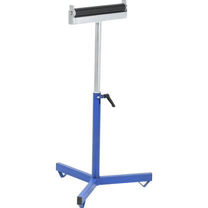 Material support stand, support width 400 mm, blue.