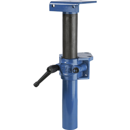 Rotary lift, for LEINEN JUNIOR vices, blue, for jaw width 100 mm.