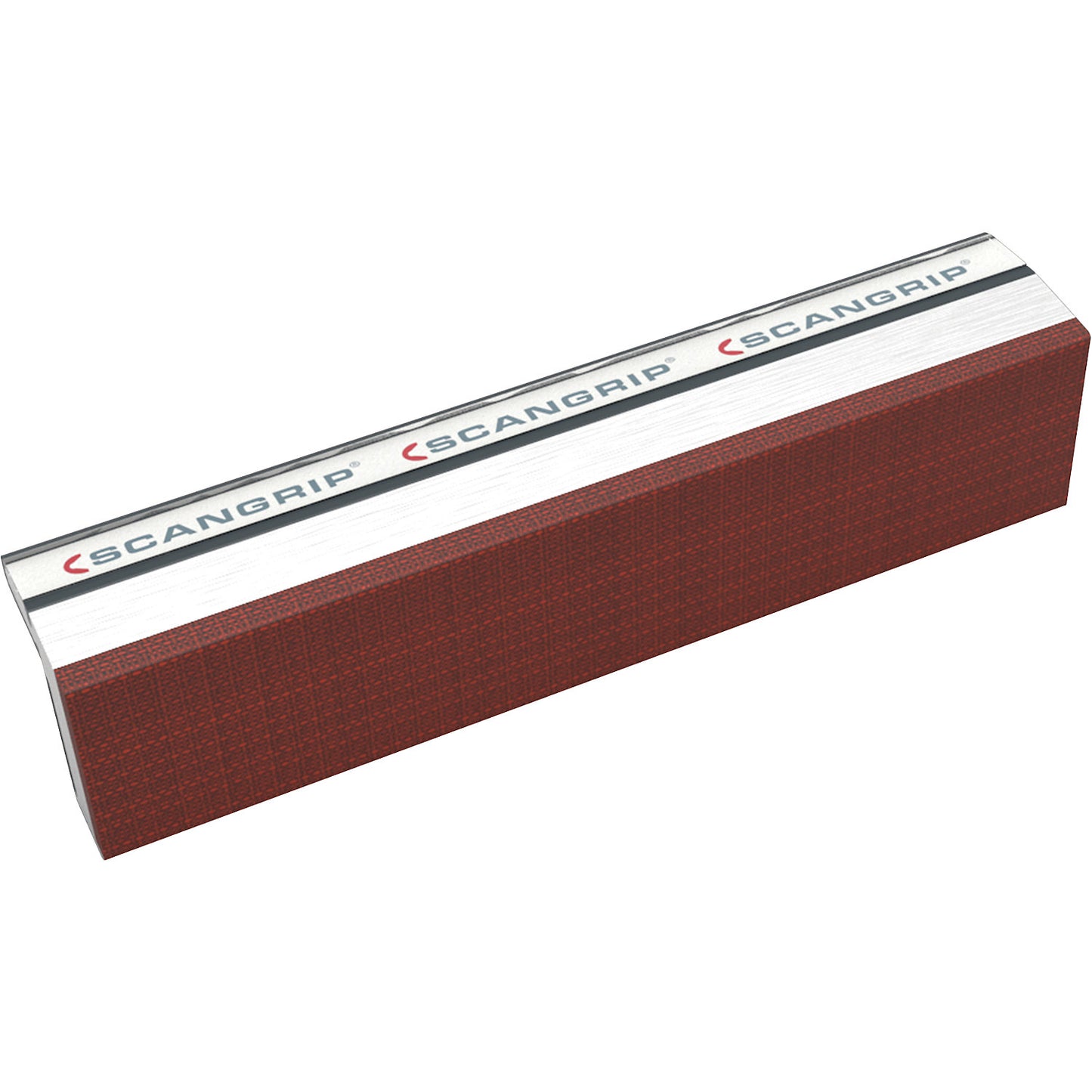Magnetic vice jaws, made of hardened aluminium with fibre face, 1 pair, jaw width 100 mm.