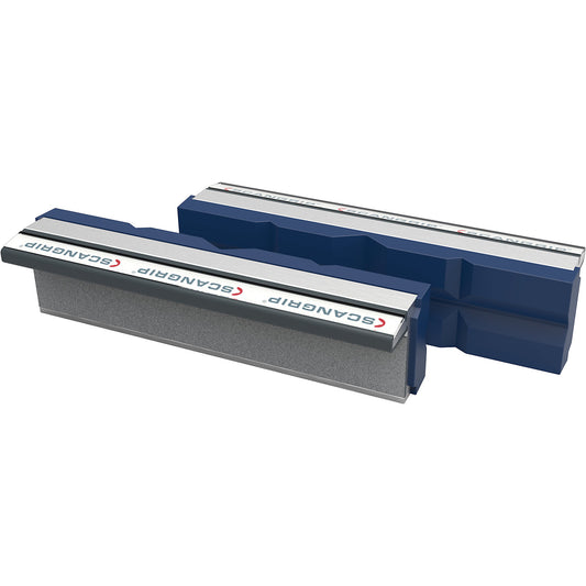 Prism magnet vice jaws, polyurethane, 1 pair, jaw width 100 mm.