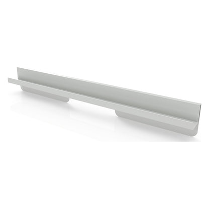 Pen tray for Infinity Wall, LxDxH 780 x 75 x 110 mm, light grey.