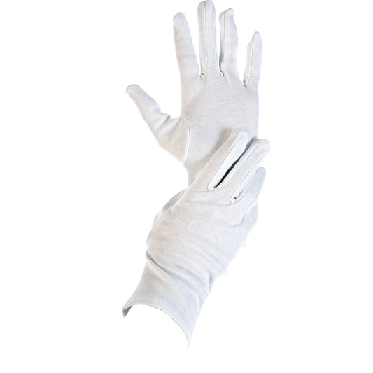 BLANC cotton gloves, white, pack of 300 pairs, size 10 (XL).