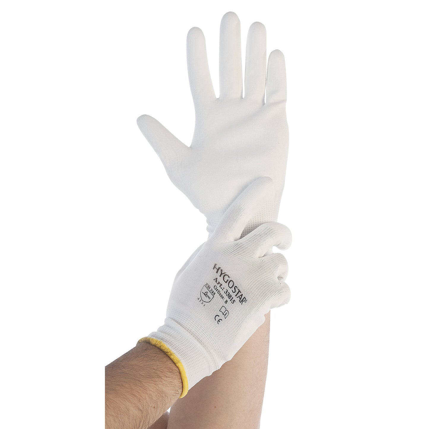 ULTRA FLEX HAND fine knit gloves, pack of 120 pairs, size 9 (L).