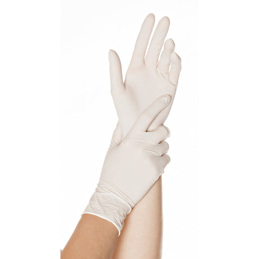 SKIN LIGHT disposable latex gloves, pack of 1000 pcs, SKIN LIGHT, size 9 (L).
