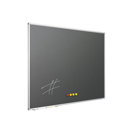 Chalkboard, board colour grey, WxH 2000 x 1000 mm.