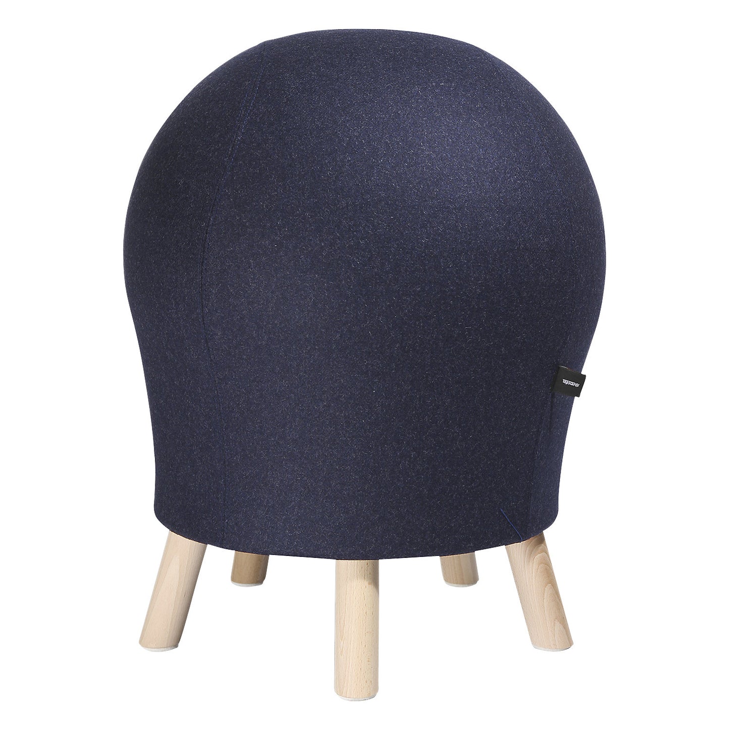 SITNESS 5 ALPINE fitness stool, seat height approx. 620 mm, dark blue cover.