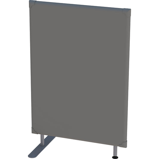 Soundproof partition, wall panel, HxW 1200 x 800 mm, grey.