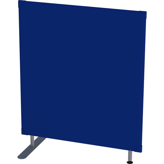 Soundproof partition, wall panel, HxW 1200 x 1000 mm, blue.