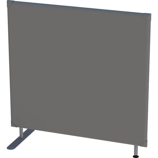 Soundproof partition, wall panel, HxW 1200 x 1200 mm, grey.