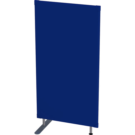 Soundproof partition, wall panel, HxW 1600 x 800 mm, blue.