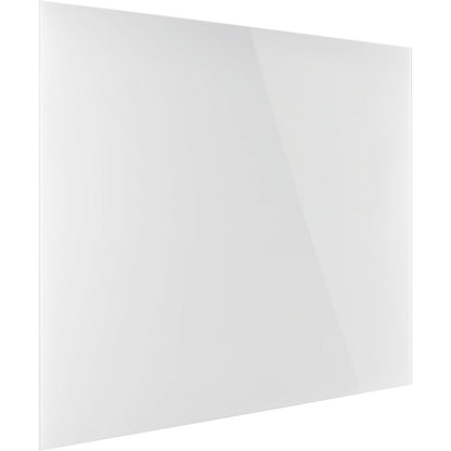 Designer glass board, magnetic, WxH 1200 x 900 mm, brilliant white.