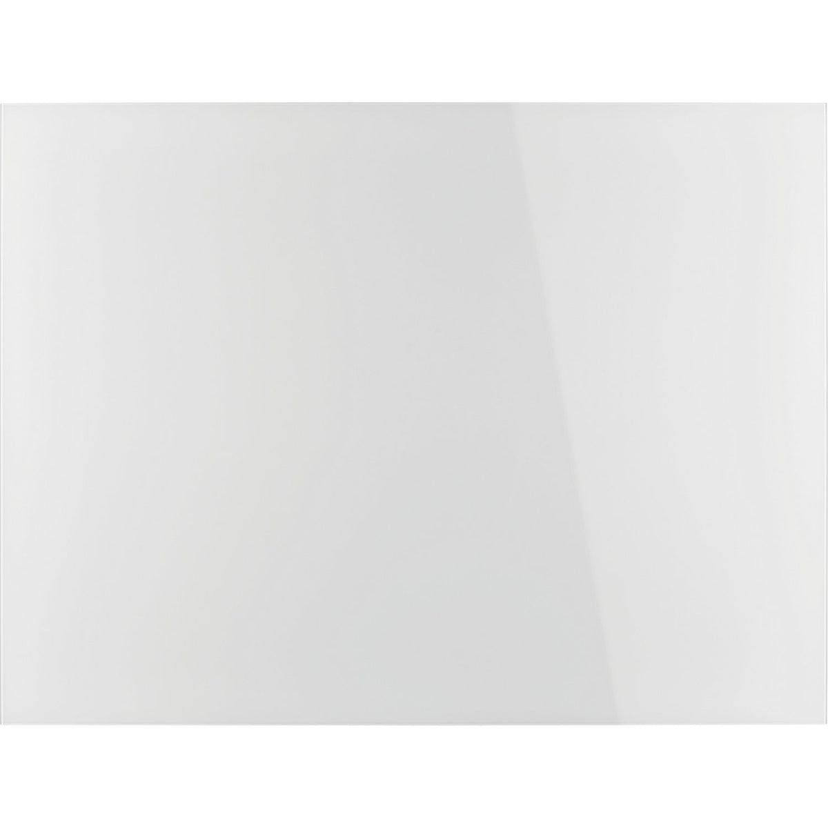 Designer glass board, magnetic, WxH 1200 x 900 mm, brilliant white.
