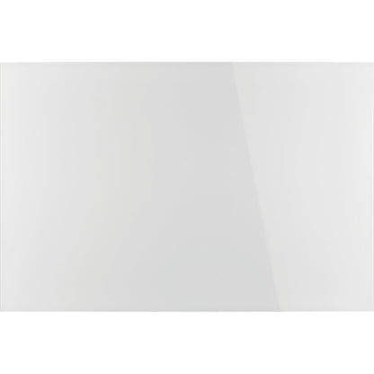 Designer glass board, magnetic, WxH 1500 x 1000 mm, brilliant white.