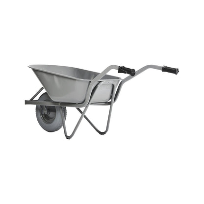 Construction site wheel barrow, EASY RIDER, puncture proof tyres.