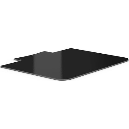 Sack truck, footplate, WxD 450 x 500 mm, jet black RAL 9005, perforated.