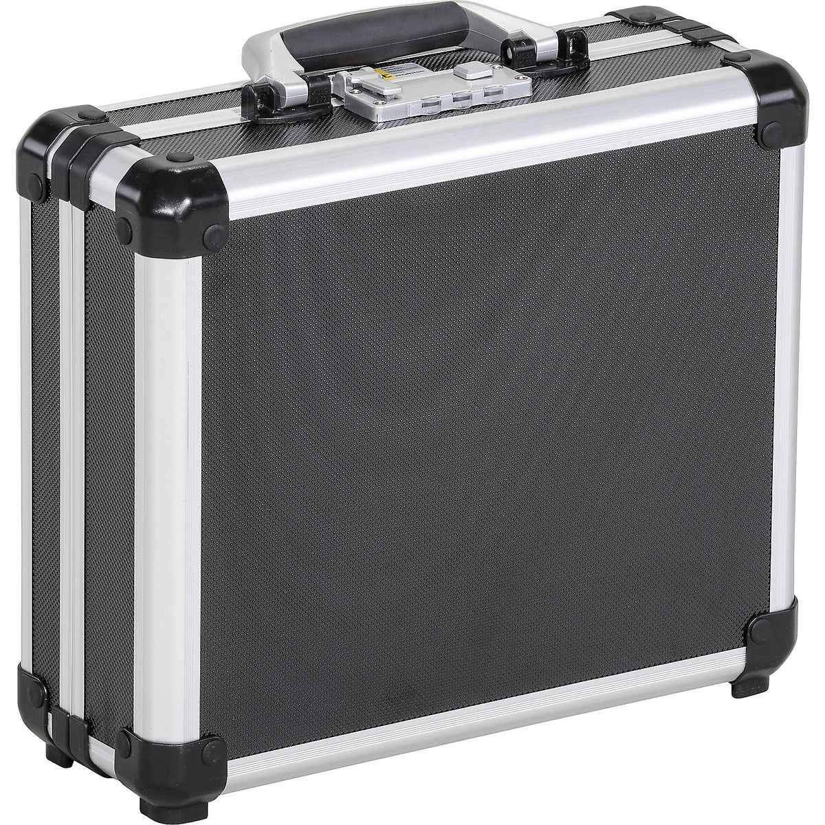 Instrument case, black, external LxWxH 355 x 325 x 135 mm.