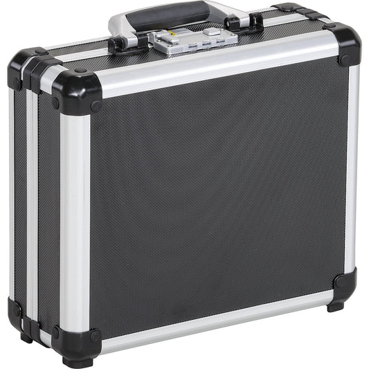 Instrument case, black, external LxWxH 355 x 325 x 135 mm.