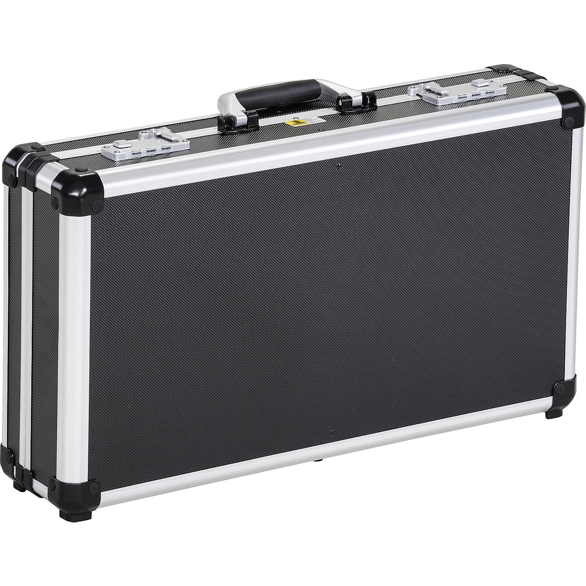 Instrument case, black, external LxWxH 605 x 370 x 145 mm.