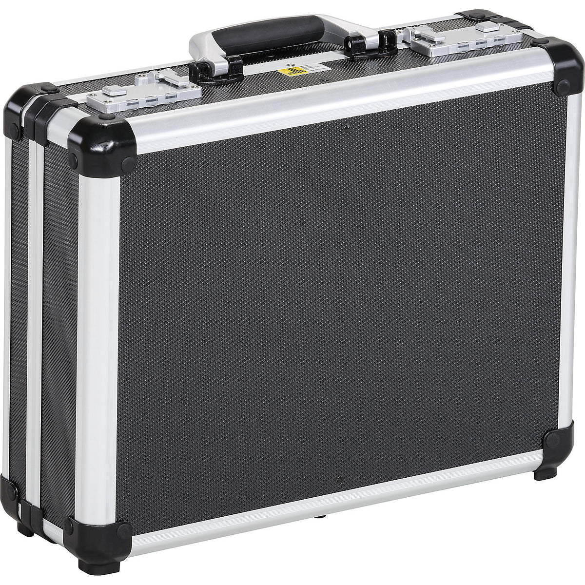 Instrument case, black, external LxWxH 445 x 370 x 145 mm.