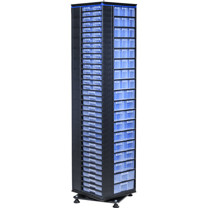 VARIOPLUS PRO revolving stand, HxWxD 1870 x 445 x 445 mm, 282 drawers, 212 dividers.