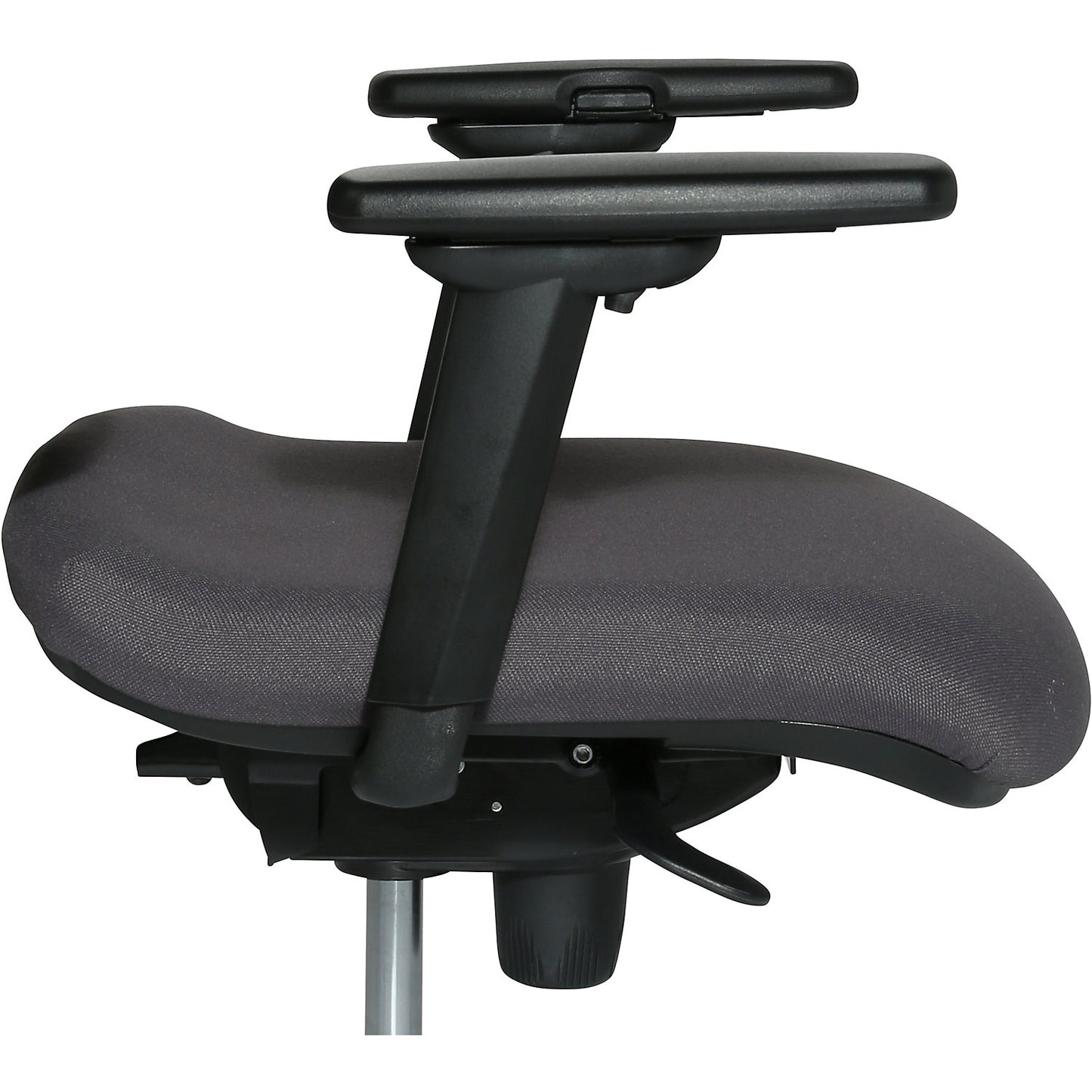 Arm rests, 1 pair, for V2 and V3 office swivel chairs, height and width adjustable.