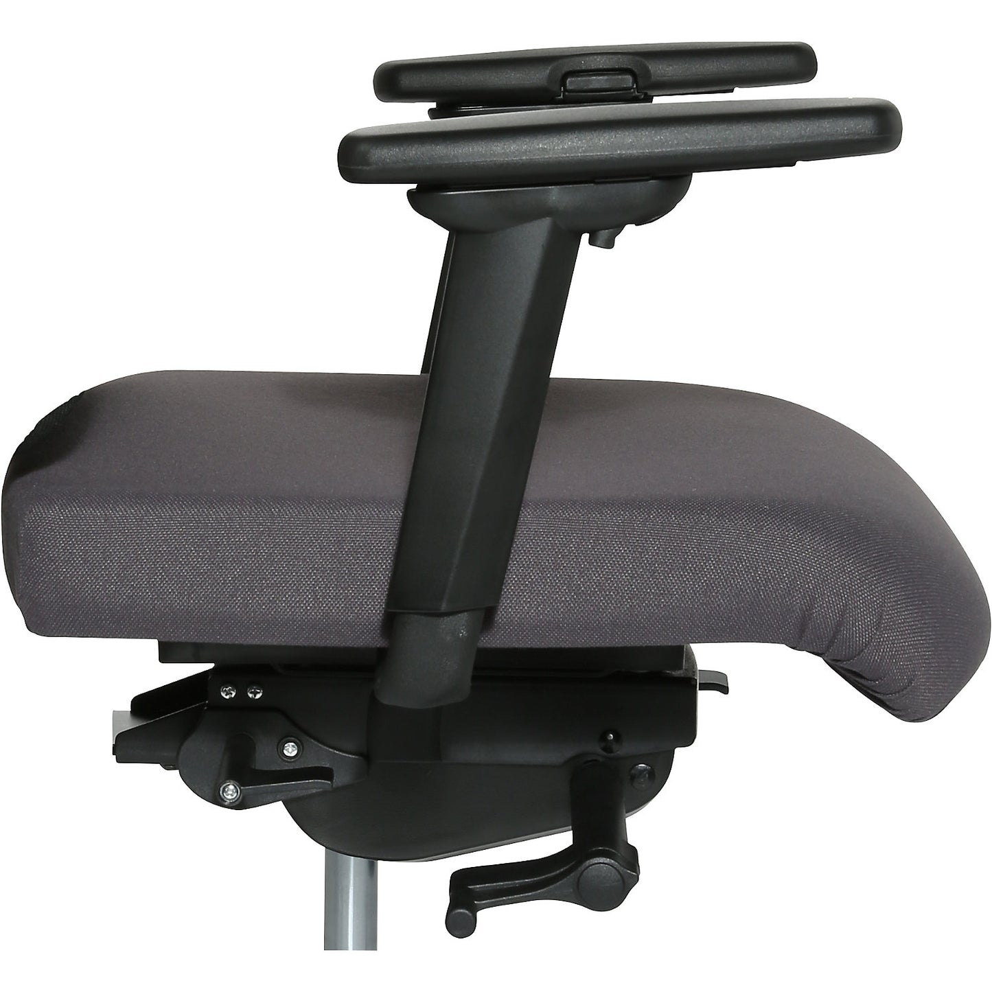 Arm rests, 1 pair, for V4 office swivel chair, height and width adjustable.