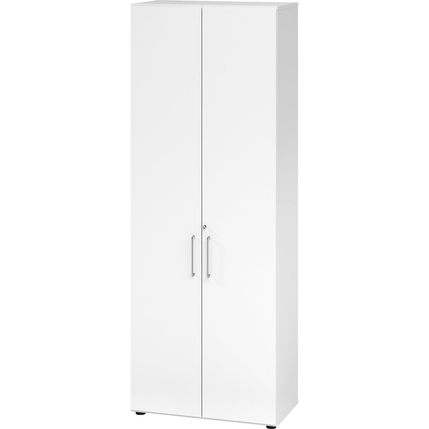 VERA-ZWO - Office cupboard, HxWxD 2156 x 800 x 420 mm, 5 shelves, white.