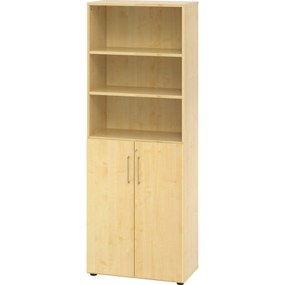 VERA-ZWO - Office cupboard, HxWxD 2156 x 800 x 420 mm, maple finish.